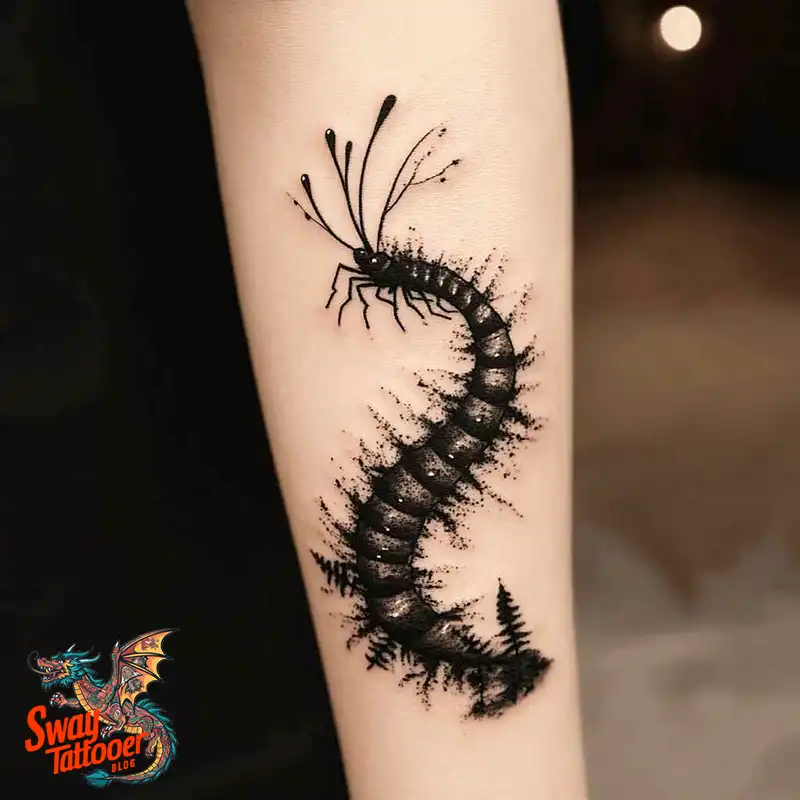 65 Caterpillar Tattoo Designs: Symbolism, Styles & Stories 41 caterpillar tattoo