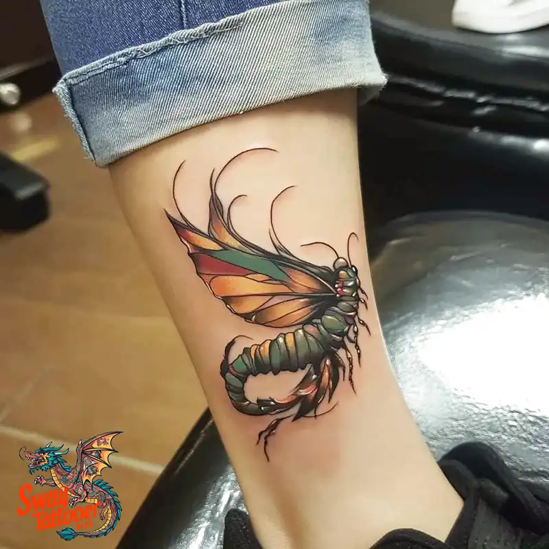 65 Caterpillar Tattoo Designs: Symbolism, Styles & Stories 32 caterpillar tattoo