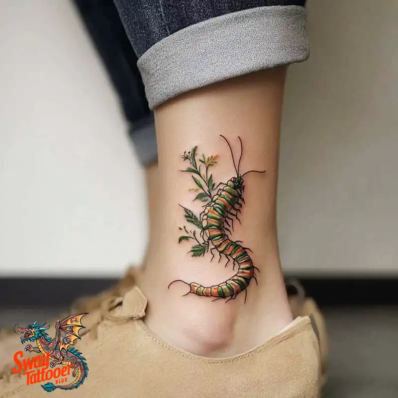 65 Caterpillar Tattoo Designs: Symbolism, Styles & Stories 31 caterpillar tattoo