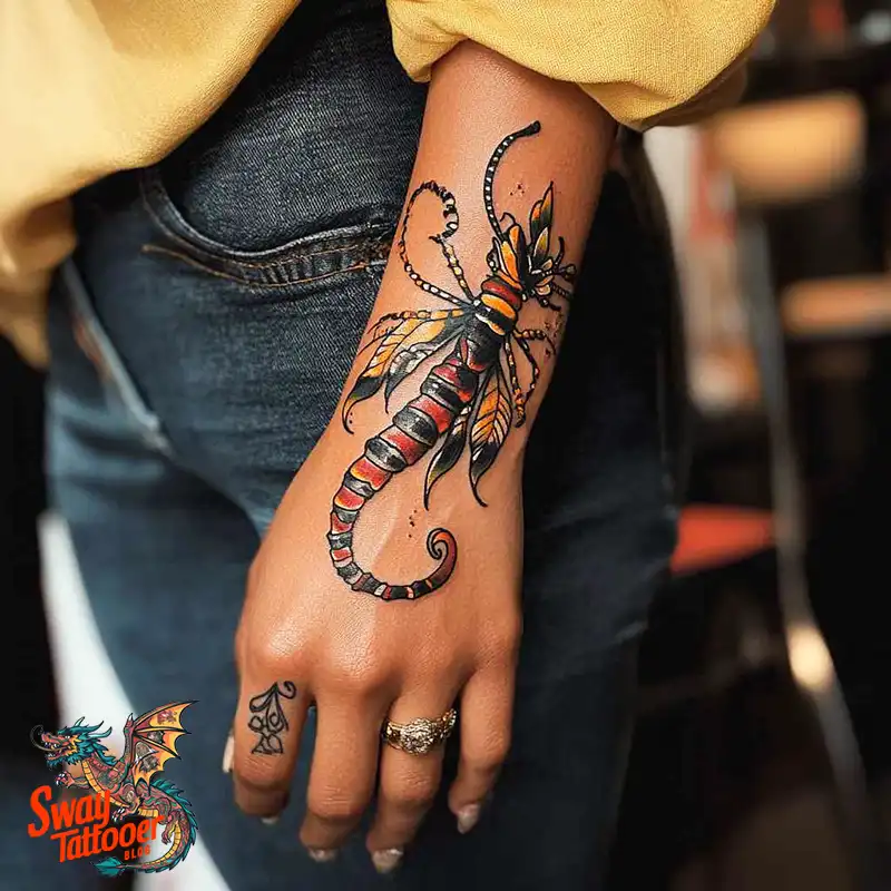 65 Caterpillar Tattoo Designs: Symbolism, Styles & Stories 20 caterpillar tattoo