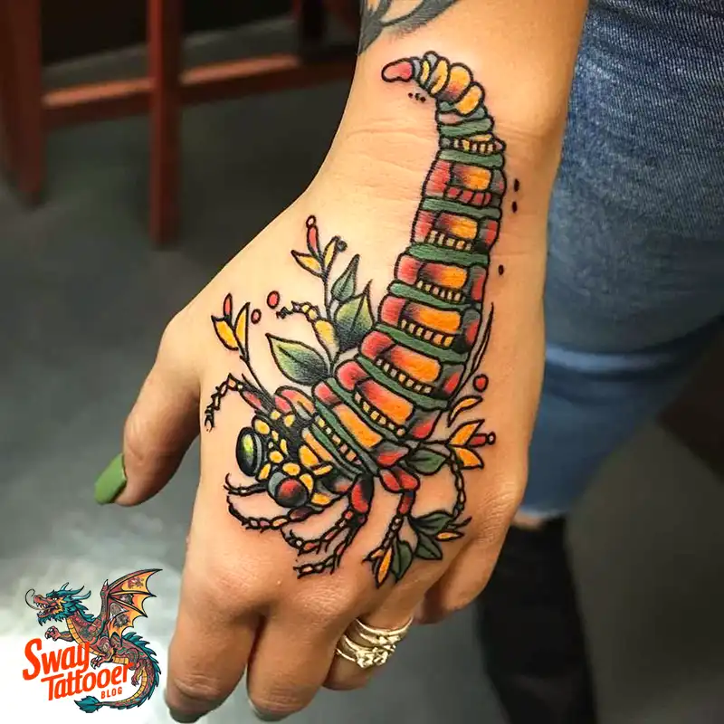 65 Caterpillar Tattoo Designs: Symbolism, Styles & Stories 21 caterpillar tattoo