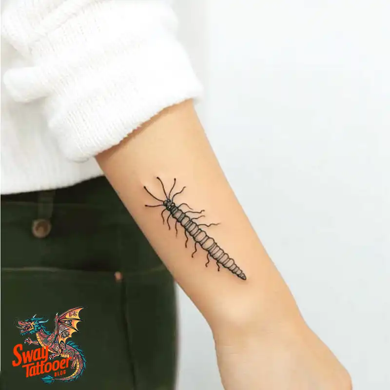 65 Caterpillar Tattoo Designs: Symbolism, Styles & Stories 12 caterpillar tattoo
