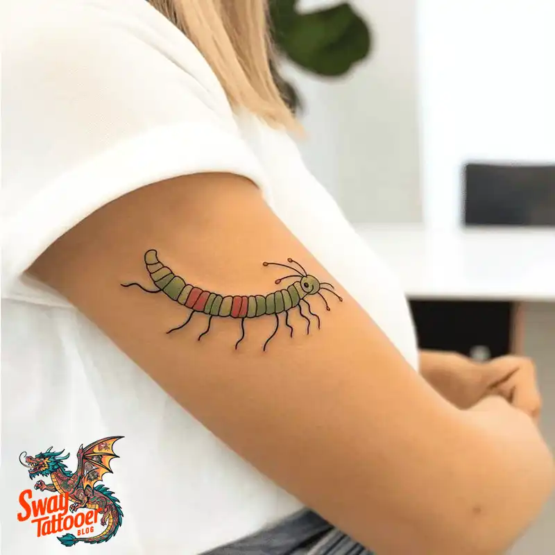 65 Caterpillar Tattoo Designs: Symbolism, Styles & Stories 10 caterpillar tattoo