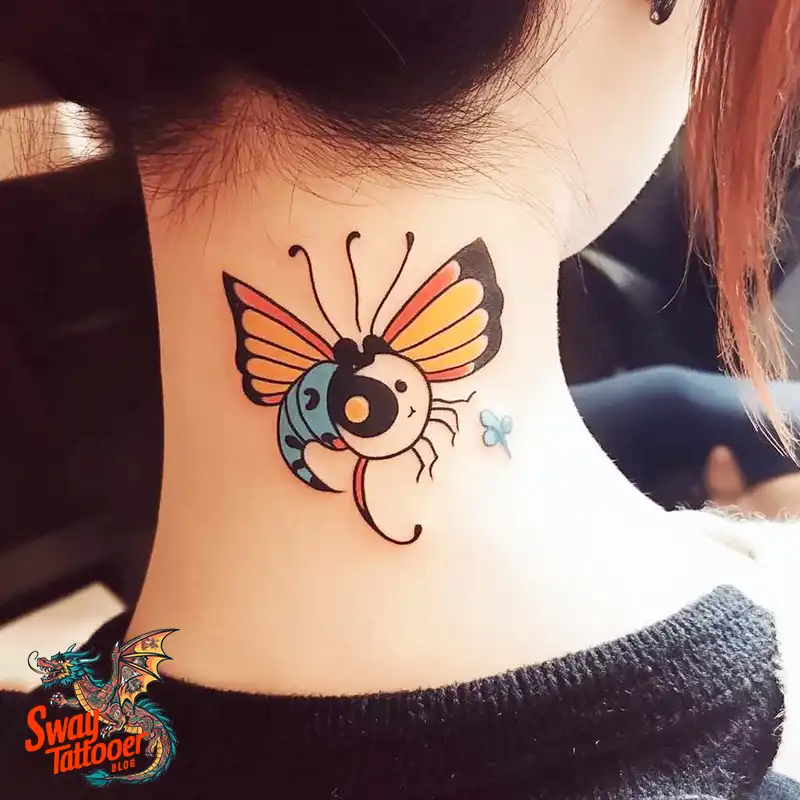 65 Caterpillar Tattoo Designs: Symbolism, Styles & Stories 5 caterpillar tattoo