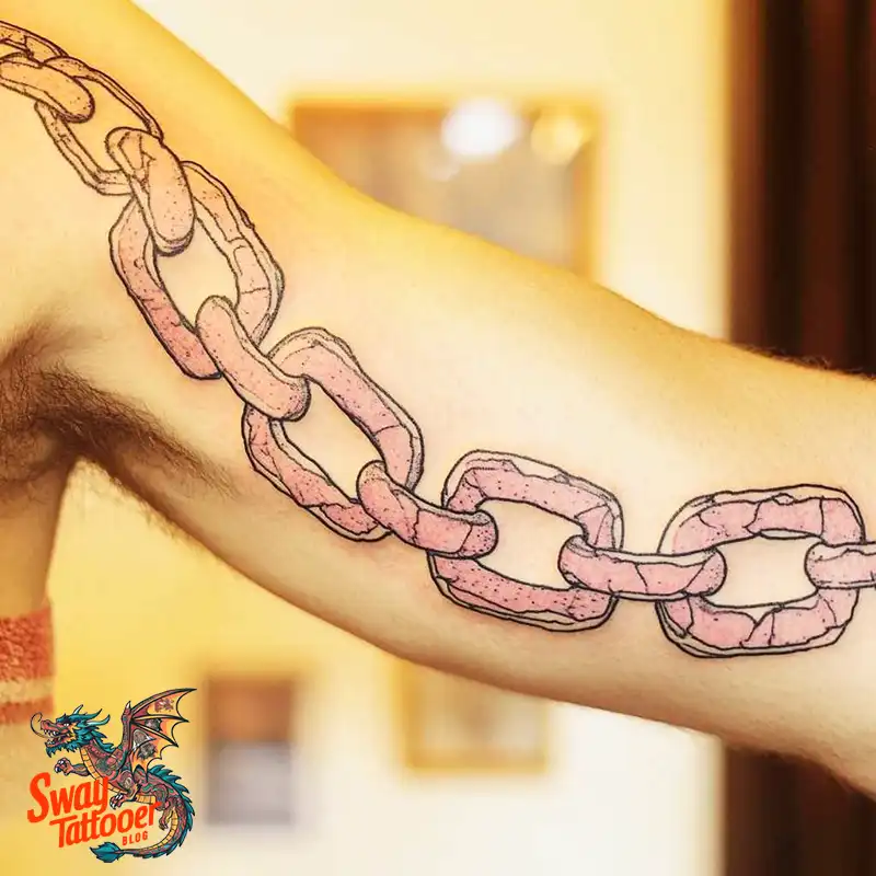 100 Chain Tattoo Designs: Breaking the Boundaries of Ink 67 Chain Tattoo
