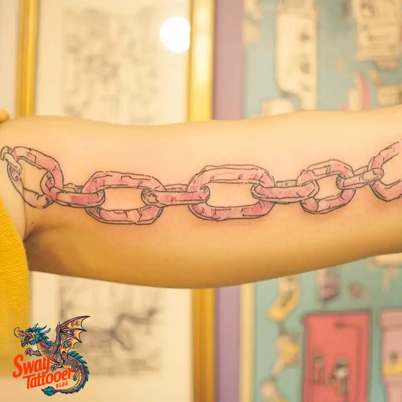 100 Chain Tattoo Designs: Breaking the Boundaries of Ink 73 Chain Tattoo