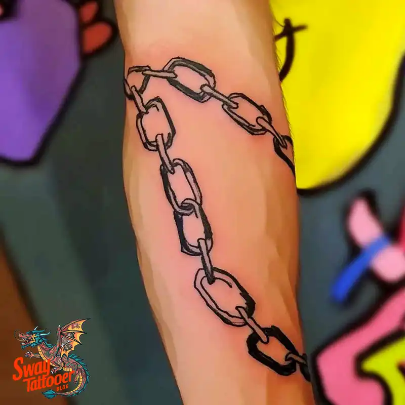 100 Chain Tattoo Designs: Breaking the Boundaries of Ink 43 Chain Tattoo