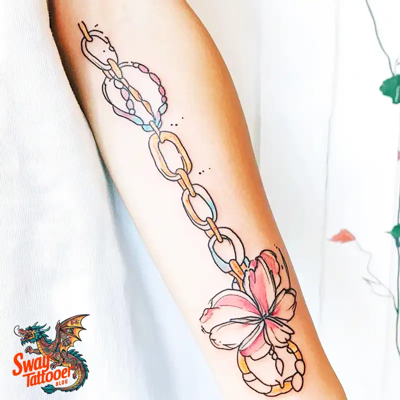 100 Chain Tattoo Designs: Breaking the Boundaries of Ink 45 Chain Tattoo