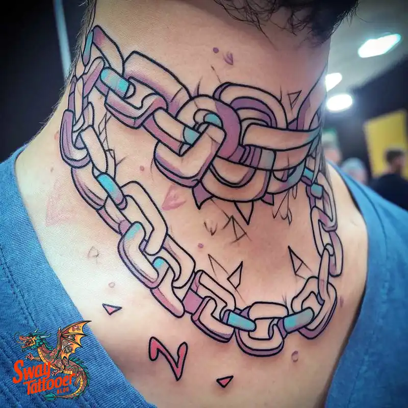 100 Chain Tattoo Designs: Breaking the Boundaries of Ink 34 Chain Tattoo