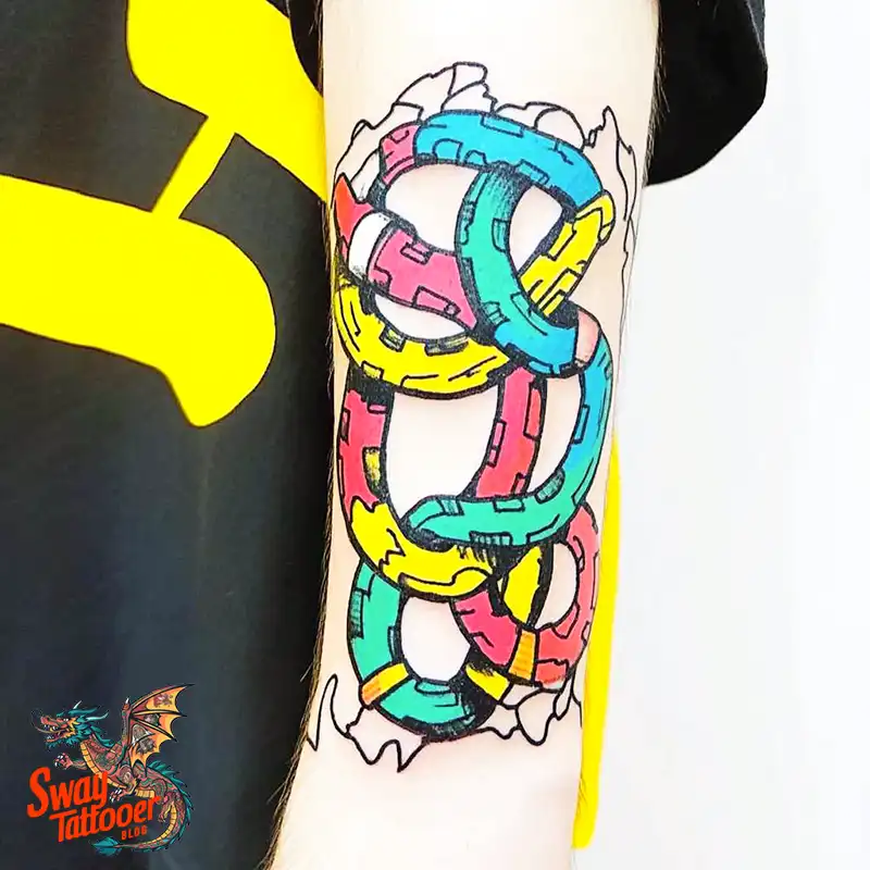 100 Chain Tattoo Designs: Breaking the Boundaries of Ink 17 Chain Tattoo