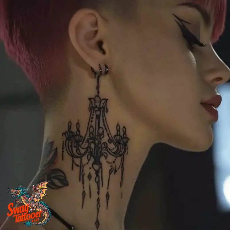 100 Chandelier Tattoo Design Ideas: Elegance in Ink 80 Chandelier Tattoo