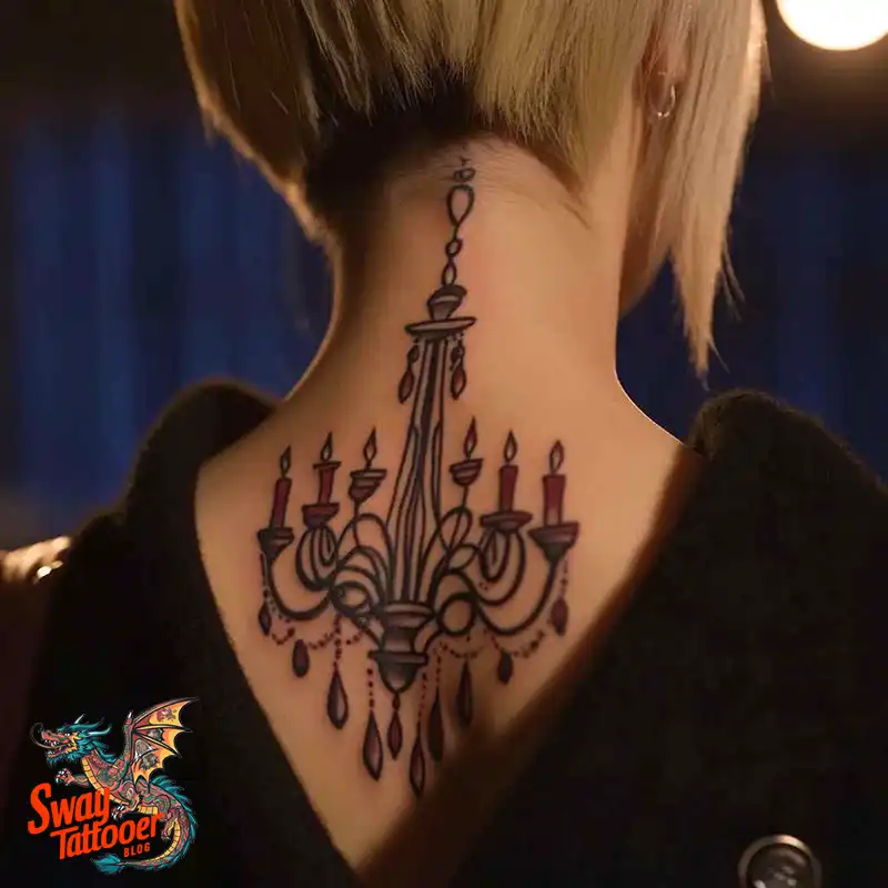 100 Chandelier Tattoo Design Ideas: Elegance in Ink 79 Chandelier Tattoo