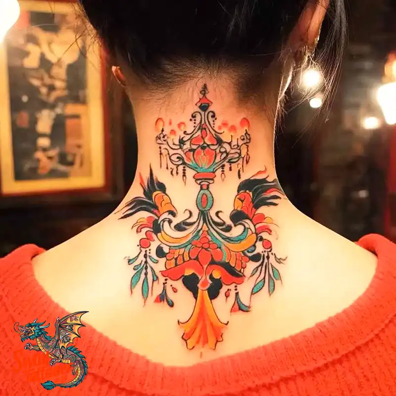 100 Chandelier Tattoo Design Ideas: Elegance in Ink 77 Chandelier Tattoo