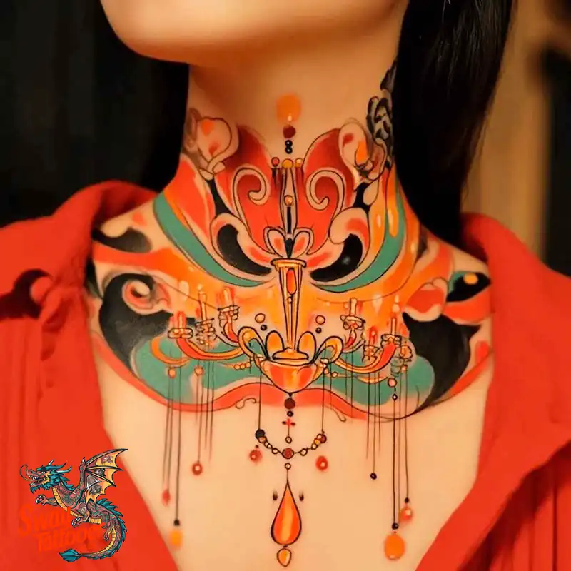 100 Chandelier Tattoo Design Ideas: Elegance in Ink 76 Chandelier Tattoo