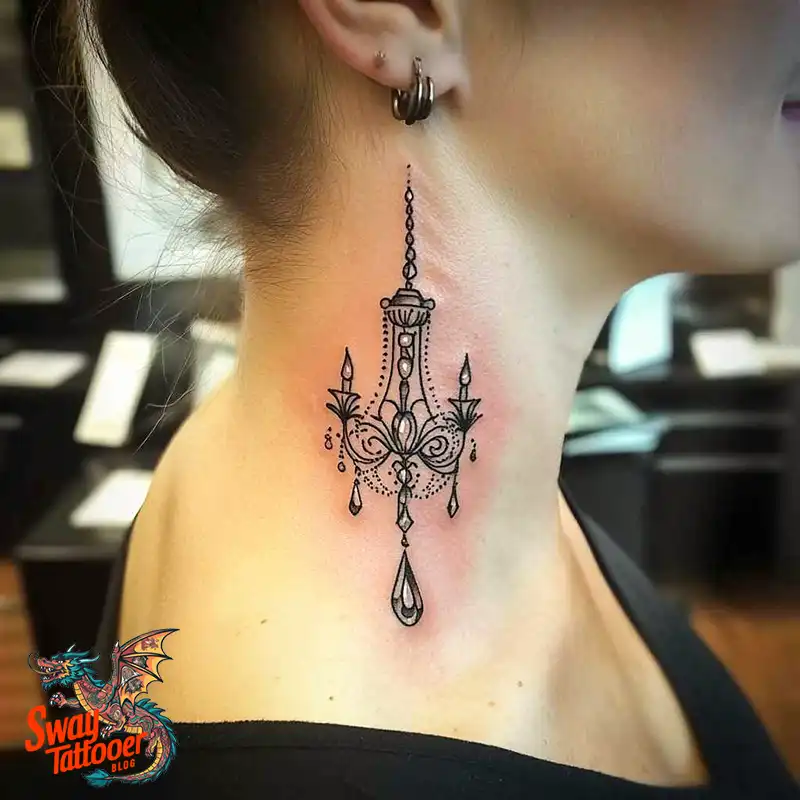 100 Chandelier Tattoo Design Ideas: Elegance in Ink 74 Chandelier Tattoo
