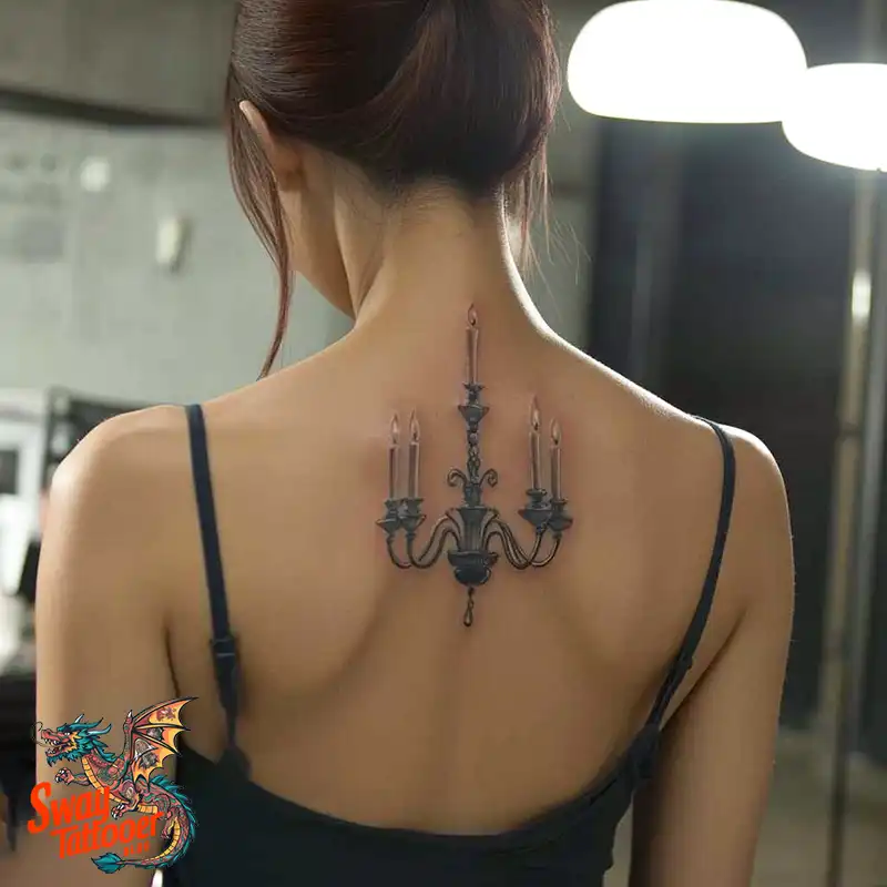 100 Chandelier Tattoo Design Ideas: Elegance in Ink 73 Chandelier Tattoo
