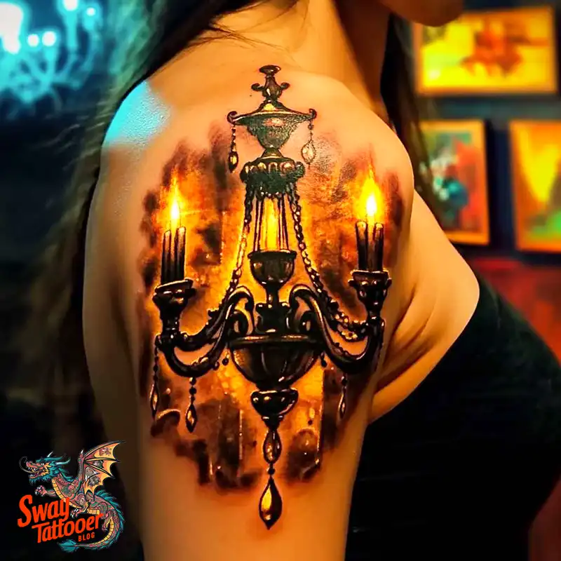 100 Chandelier Tattoo Design Ideas: Elegance in Ink 70 Chandelier Tattoo