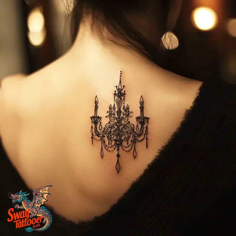 100 Chandelier Tattoo Design Ideas: Elegance in Ink 63 Chandelier Tattoo