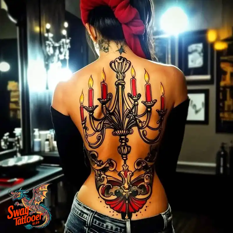 100 Chandelier Tattoo Design Ideas: Elegance in Ink 60 Chandelier Tattoo