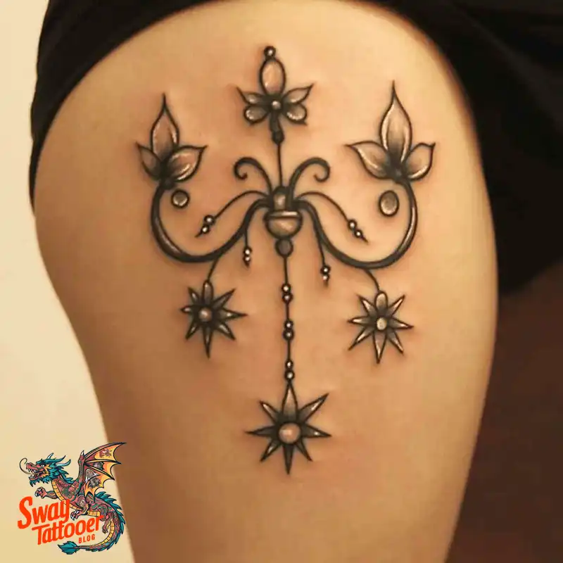 100 Chandelier Tattoo Design Ideas: Elegance in Ink 57 Chandelier Tattoo