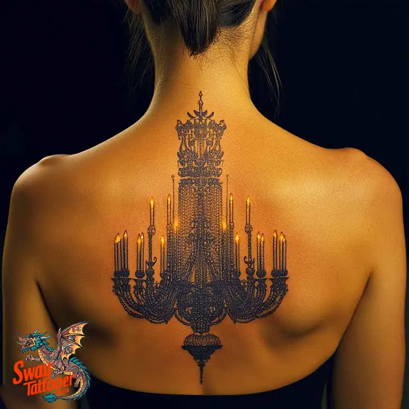 100 Chandelier Tattoo Design Ideas: Elegance in Ink 26 Chandelier Tattoo