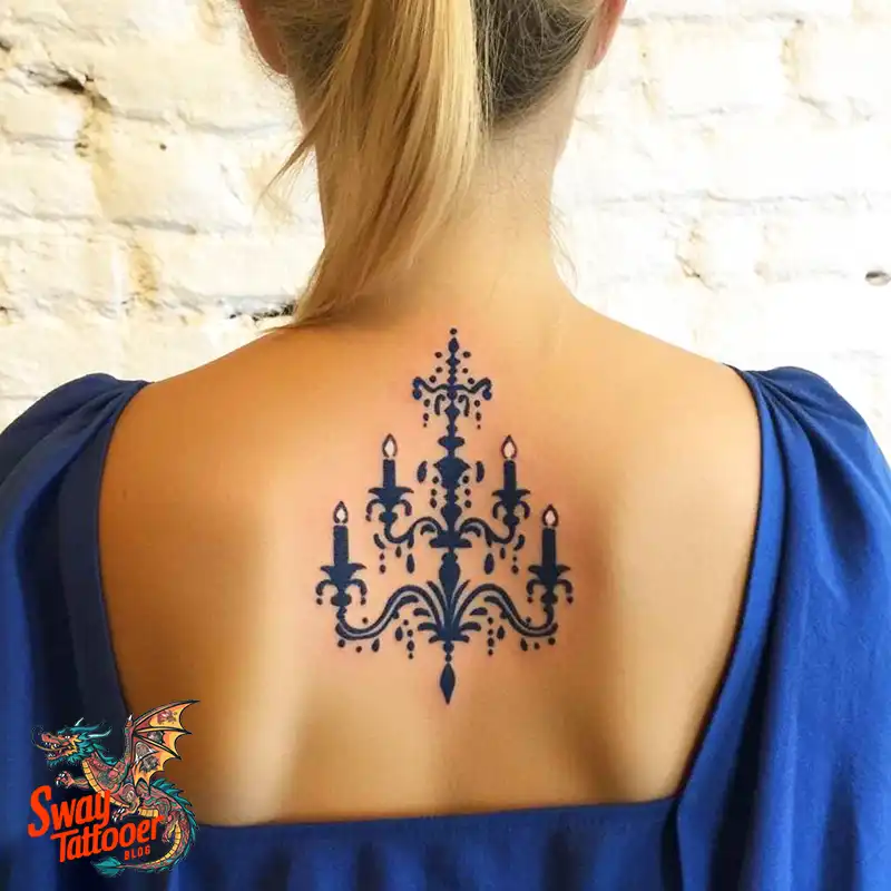 100 Chandelier Tattoo Design Ideas: Elegance in Ink 28 Chandelier Tattoo