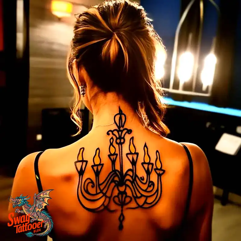 100 Chandelier Tattoo Design Ideas: Elegance in Ink 30 Chandelier Tattoo