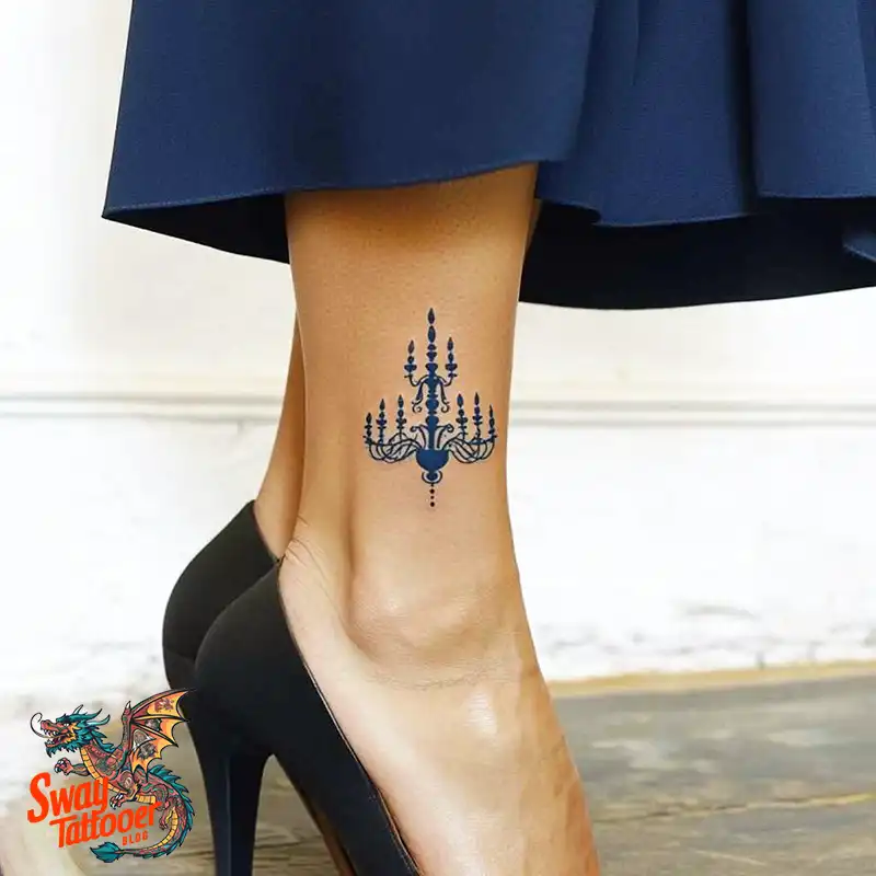100 Chandelier Tattoo Design Ideas: Elegance in Ink 92 Chandelier Tattoo