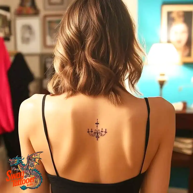 100 Chandelier Tattoo Design Ideas: Elegance in Ink 20 Chandelier Tattoo