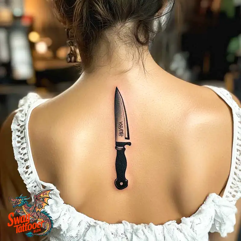 100 Chef Knife Tattoo Designs – Carving Passion into Skin 1 chef knife tattoo