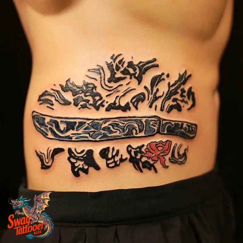 100 Chef Knife Tattoo Designs – Carving Passion into Skin 76 chef knife tattoo