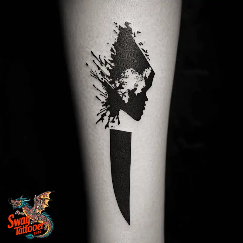 100 Chef Knife Tattoo Designs – Carving Passion into Skin 69 chef knife tattoo