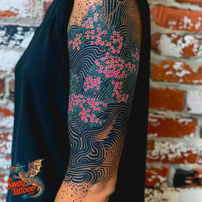 200 Cherry Blossom Tattoo Designs: Symbolism and Artistry 86 Cherry Blossom Tattoo