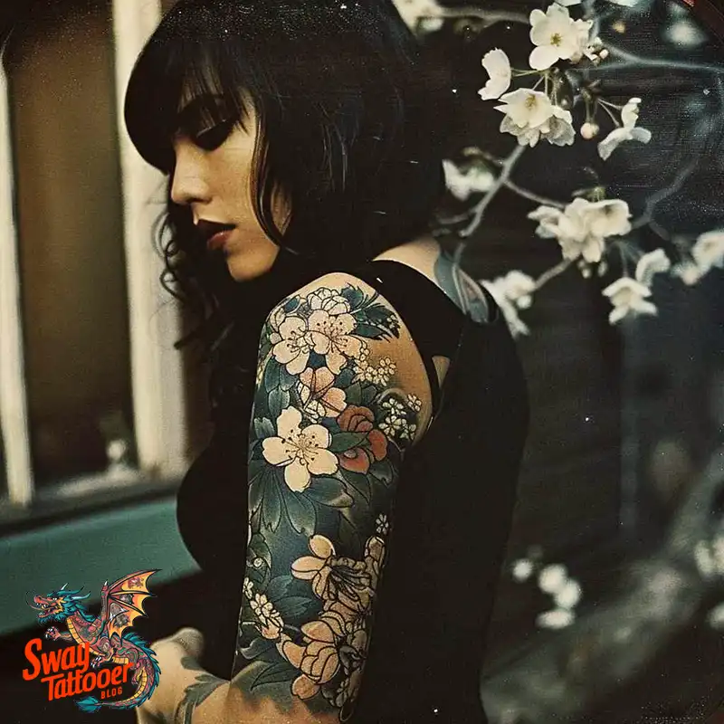 200 Cherry Blossom Tattoo Designs: Symbolism and Artistry 85 Cherry Blossom Tattoo