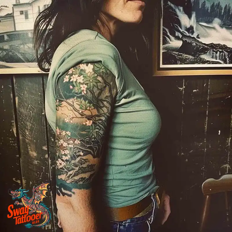 200 Cherry Blossom Tattoo Designs: Symbolism and Artistry 82 Cherry Blossom Tattoo