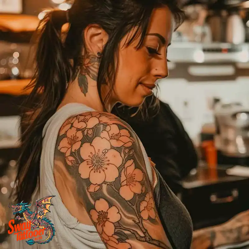 200 Cherry Blossom Tattoo Designs: Symbolism and Artistry 81 Cherry Blossom Tattoo