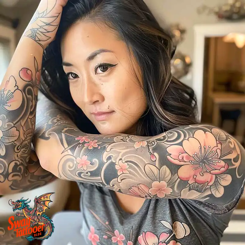 200 Cherry Blossom Tattoo Designs: Symbolism and Artistry 78 Cherry Blossom Tattoo