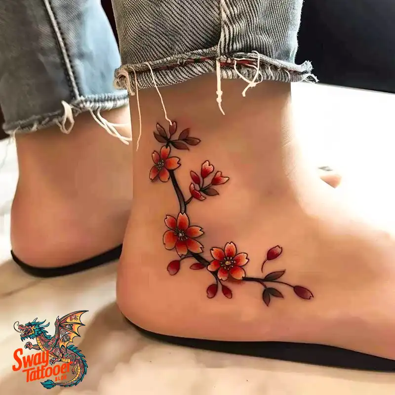 200 Cherry Blossom Tattoo Designs: Symbolism and Artistry 76 Cherry Blossom Tattoo