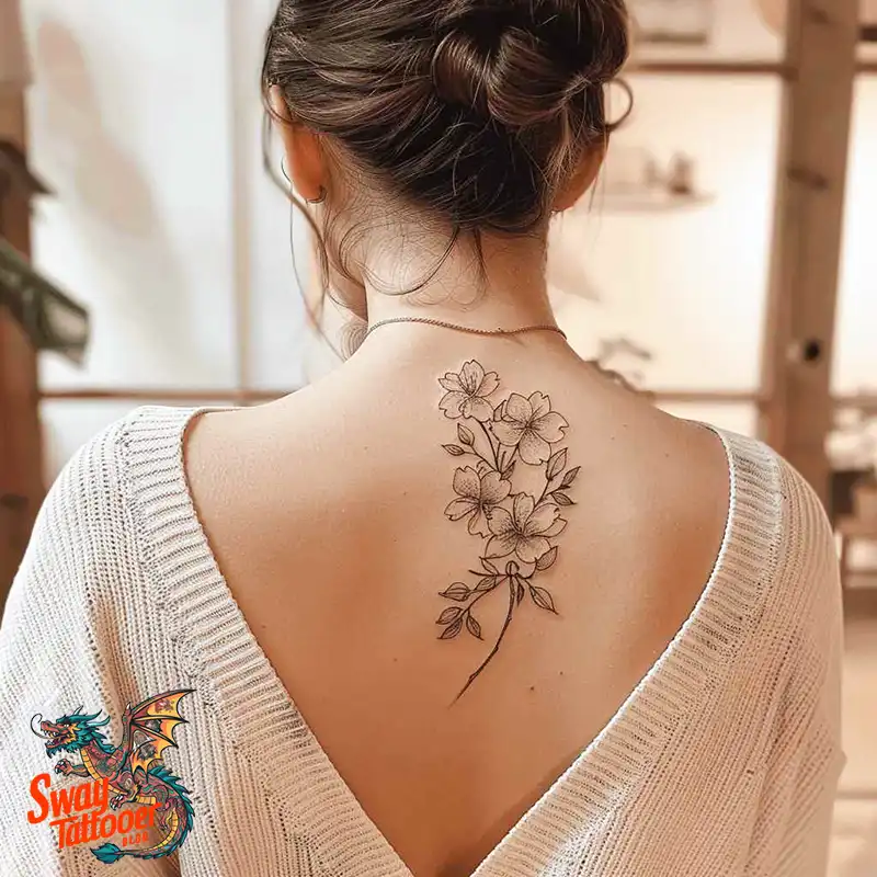 200 Cherry Blossom Tattoo Designs: Symbolism and Artistry 72 Cherry Blossom Tattoo