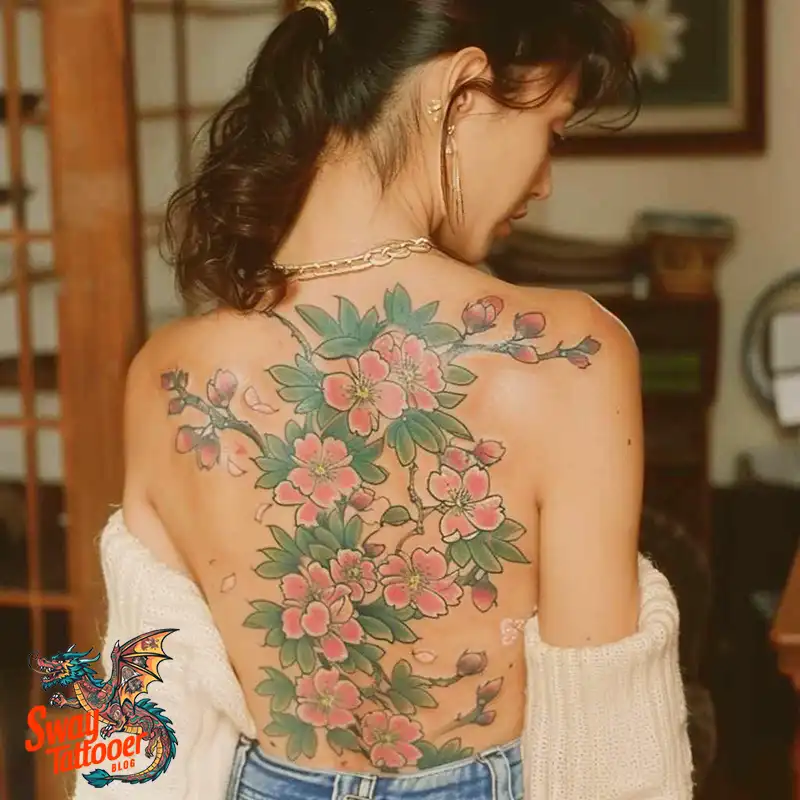 200 Cherry Blossom Tattoo Designs: Symbolism and Artistry 68 Cherry Blossom Tattoo