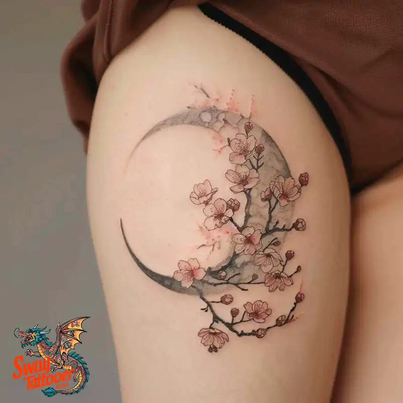 200 Cherry Blossom Tattoo Designs: Symbolism and Artistry 182 Cherry Blossom Tattoo
