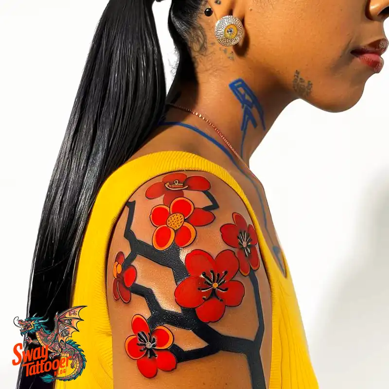 200 Cherry Blossom Tattoo Designs: Symbolism and Artistry 49 Cherry Blossom Tattoo