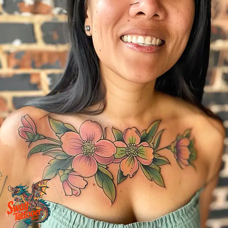 200 Cherry Blossom Tattoo Designs: Symbolism and Artistry 53 Cherry Blossom Tattoo