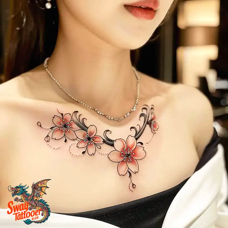 200 Cherry Blossom Tattoo Designs: Symbolism and Artistry 47 Cherry Blossom Tattoo