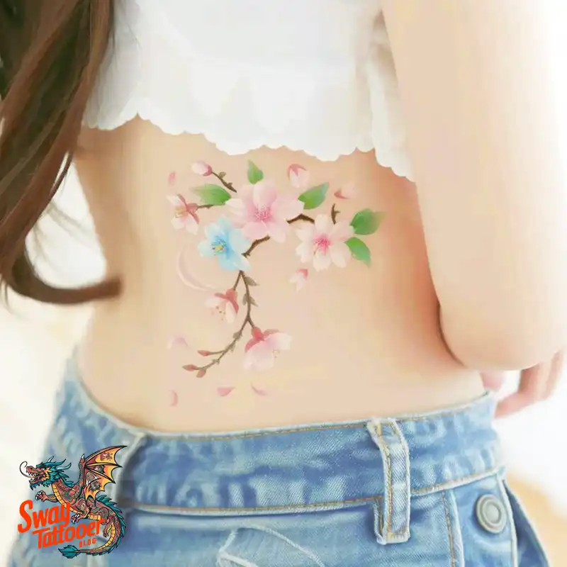 200 Cherry Blossom Tattoo Designs: Symbolism and Artistry 38 Cherry Blossom Tattoo