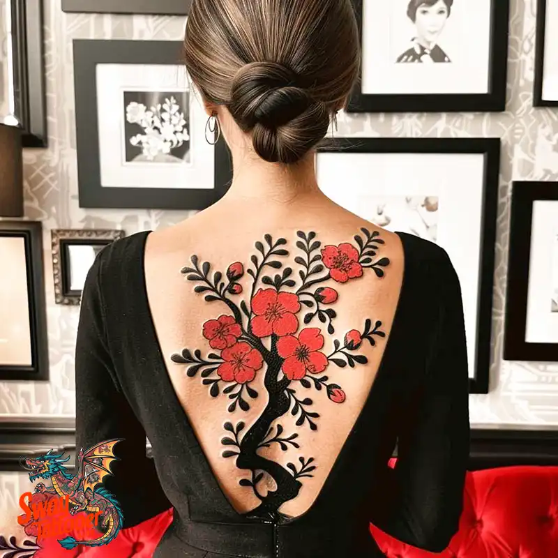 200 Cherry Blossom Tattoo Designs: Symbolism and Artistry 34 Cherry Blossom Tattoo