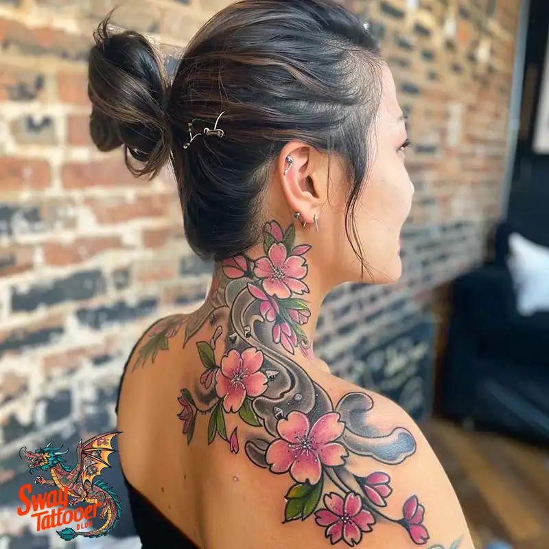 200 Cherry Blossom Tattoo Designs: Symbolism and Artistry 25 Cherry Blossom Tattoo