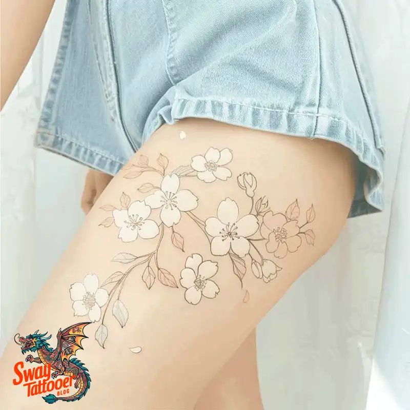 200 Cherry Blossom Tattoo Designs: Symbolism and Artistry 24 Cherry Blossom Tattoo