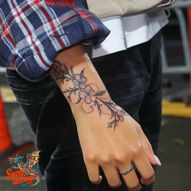 200 Cherry Blossom Tattoo Designs: Symbolism and Artistry 22 Cherry Blossom Tattoo