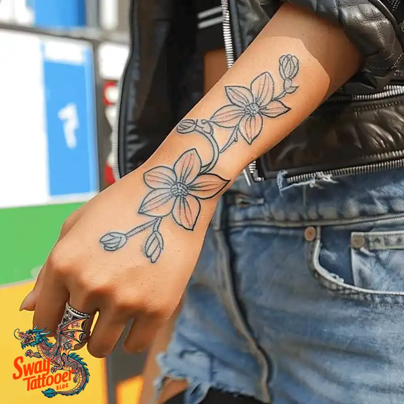 200 Cherry Blossom Tattoo Designs: Symbolism and Artistry 19 Cherry Blossom Tattoo